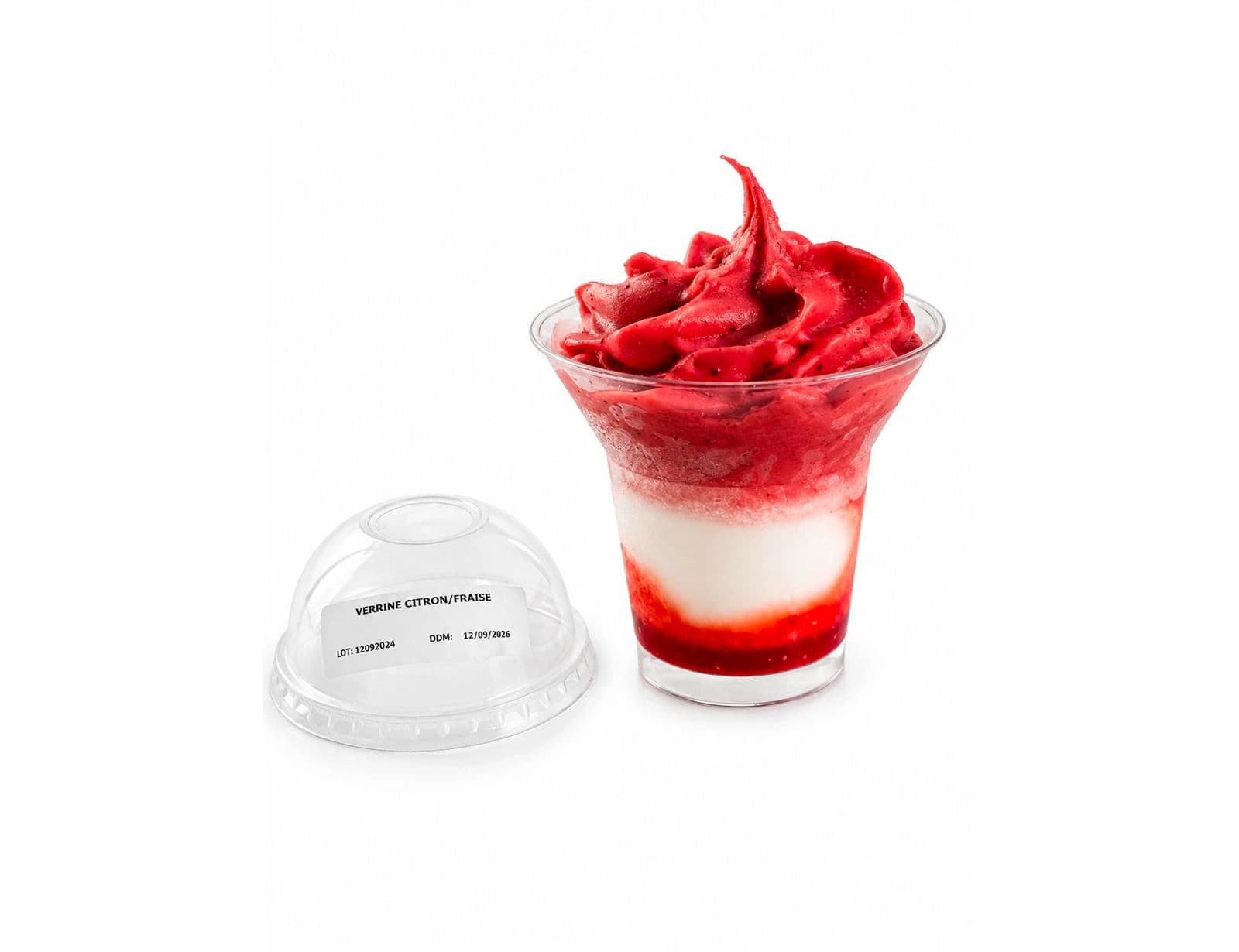 Sorbet fraise-citron